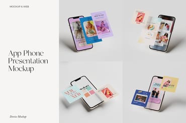 App Phone Presentation Mockup