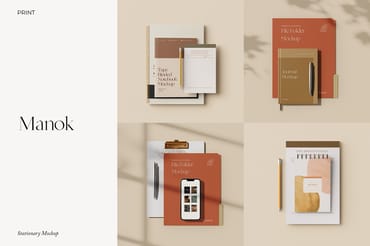 Manok - Stationary Mockup