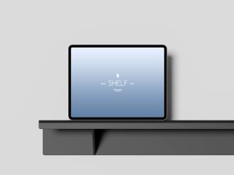iPad Pro Shelf Series Free Mockup