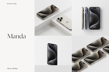 iPhone 15 Pro Mockup