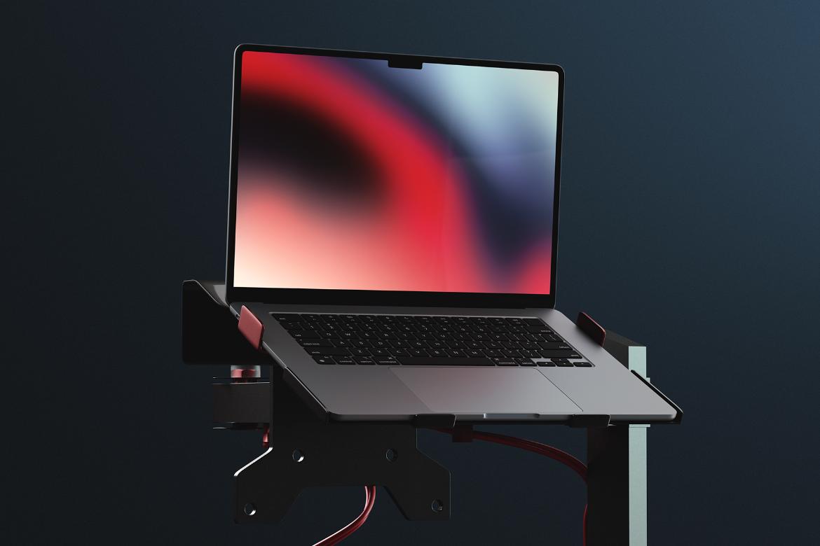 MacBook Pro Mockup Scene 02 / Arm Series