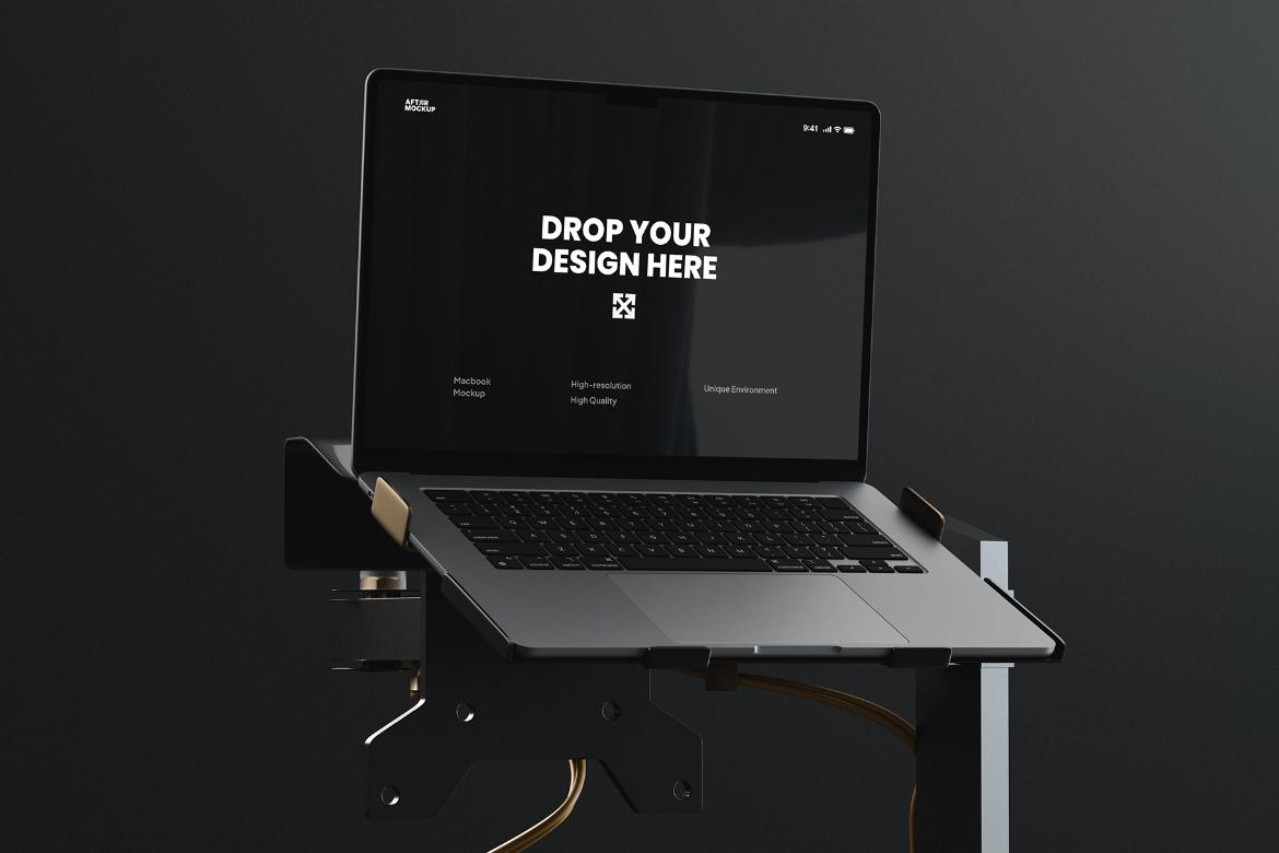 MacBook Pro Mockup Scene 02 / Arm Series