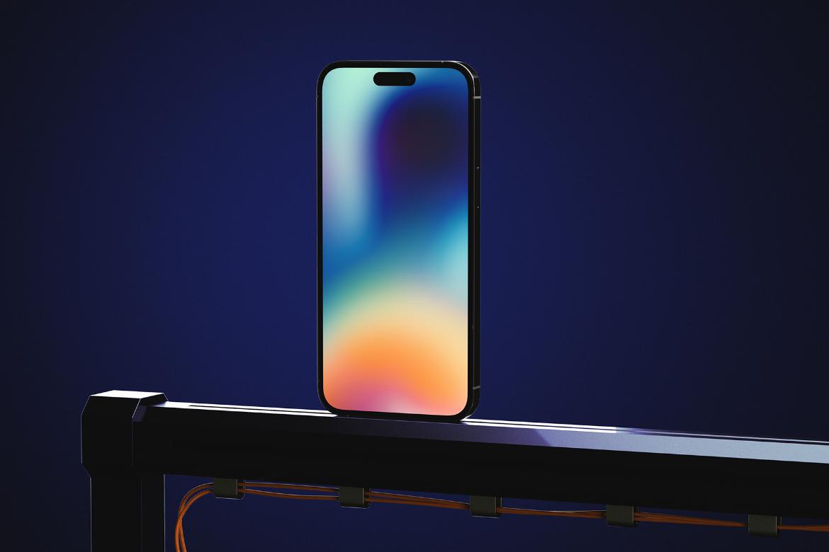 iPhone Pro Mockup Scene 01 / Arm Series