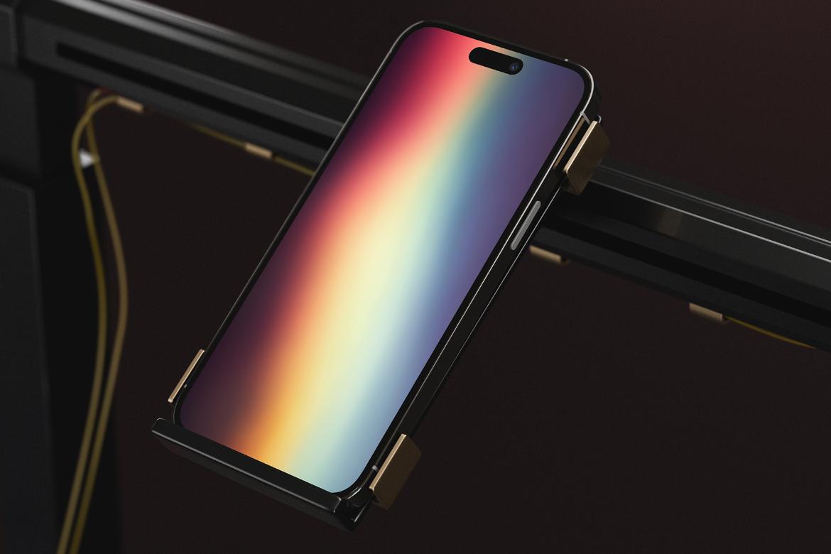 iPhone Pro Mockup Scene 02 / Arm Series