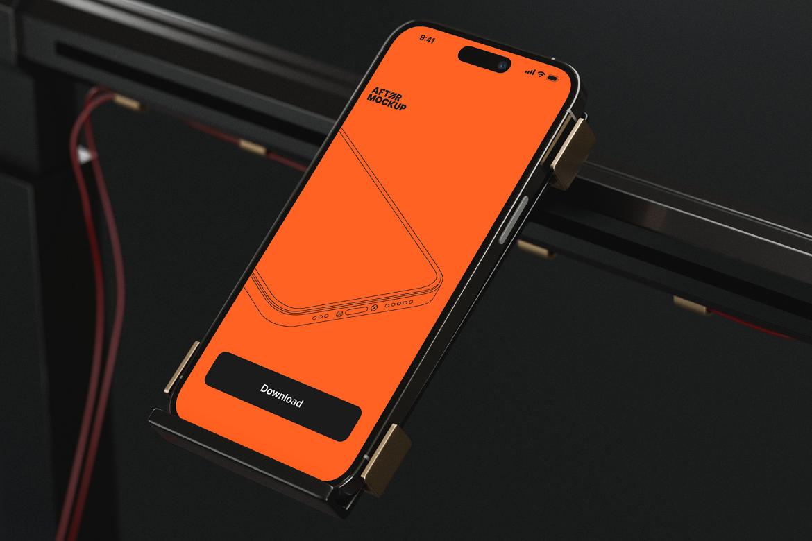iPhone Pro Mockup Scene 02 / Arm Series