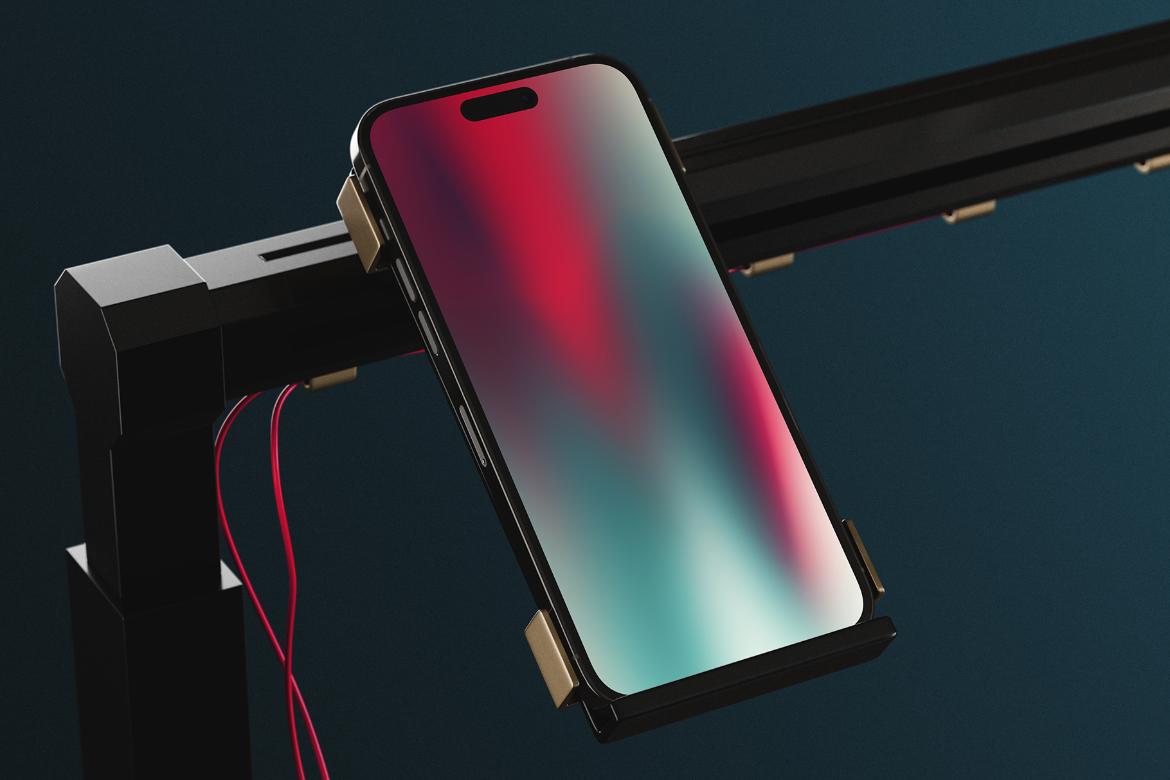 iPhone Pro Mockup Scene 03 / Arm Series
