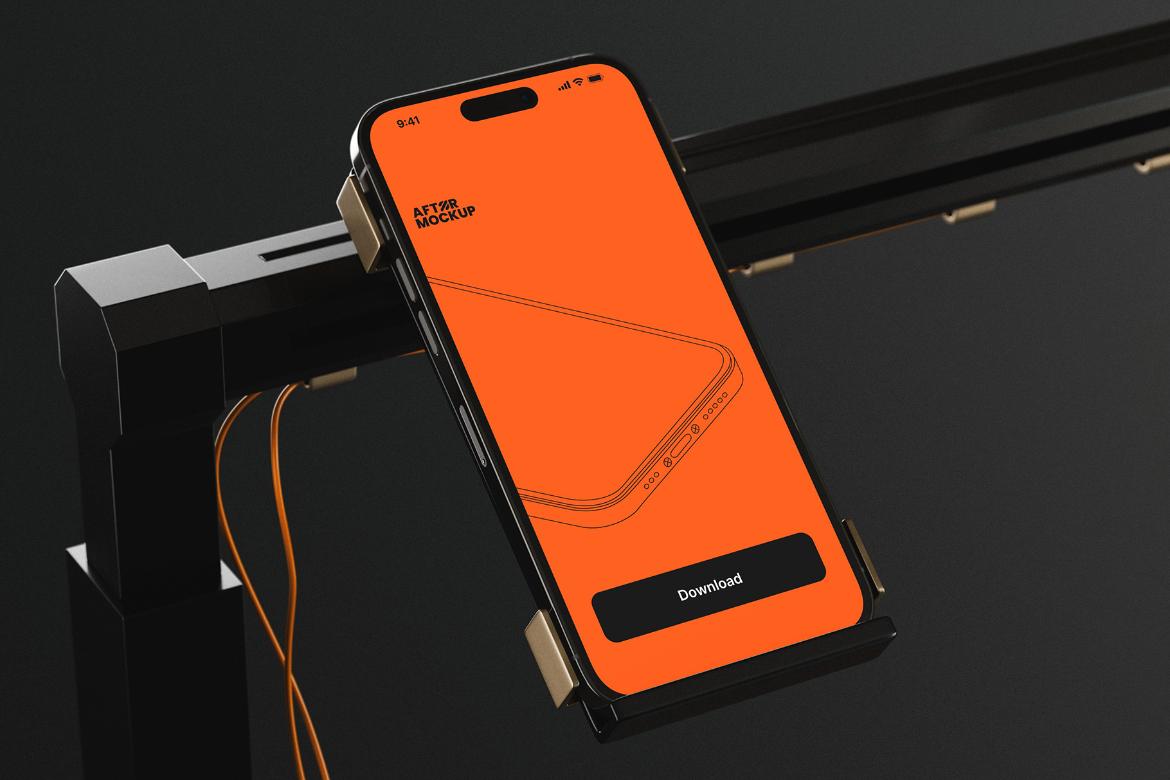 iPhone Pro Mockup Scene 03 / Arm Series