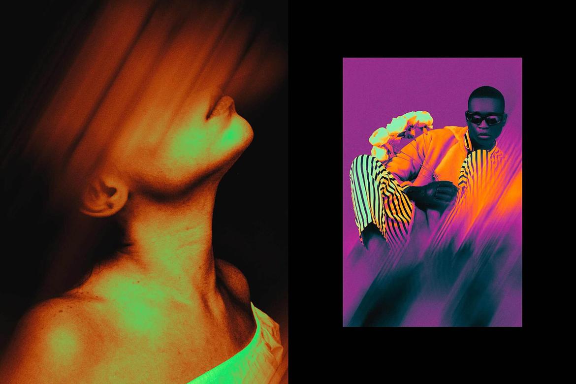 Acid Motion Poster Photo Effect