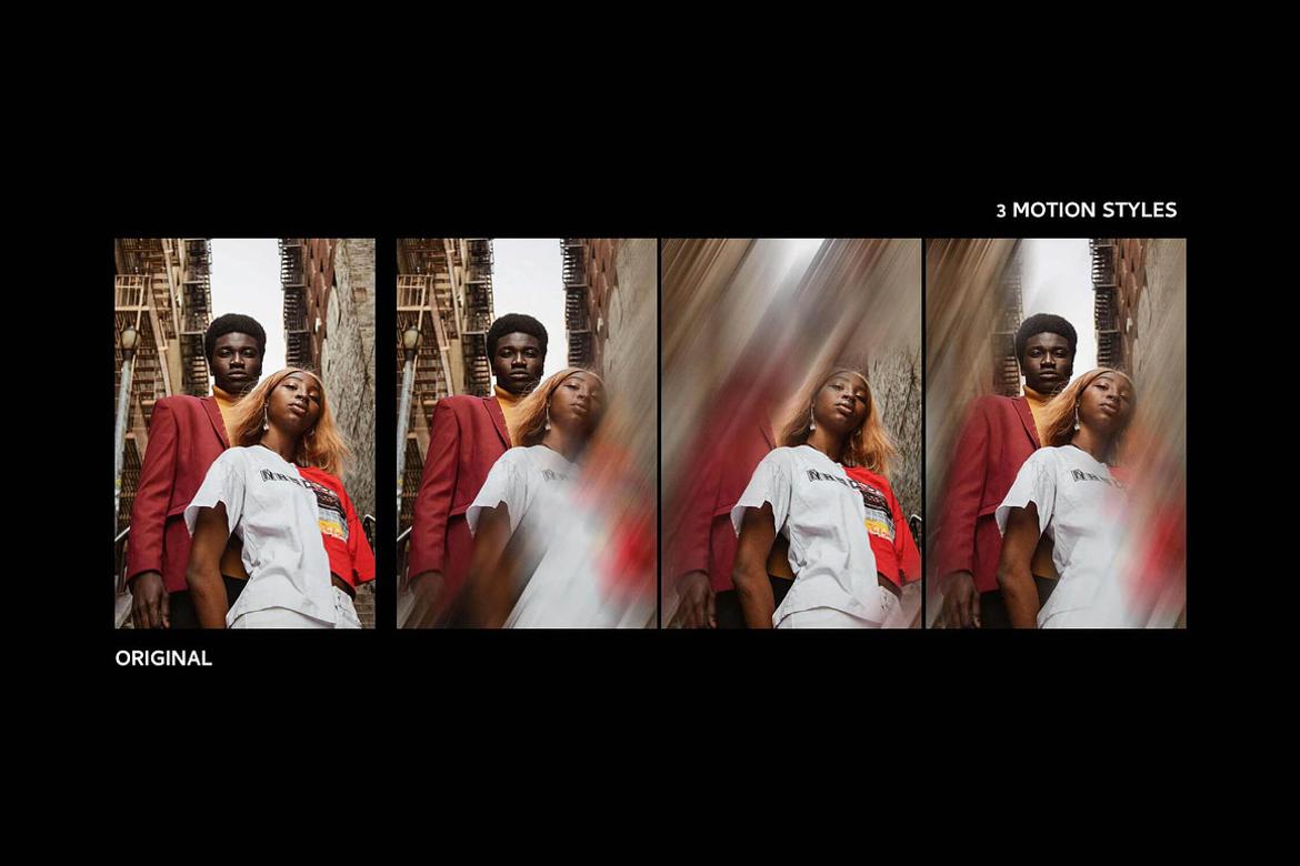 Acid Motion Poster Photo Effect