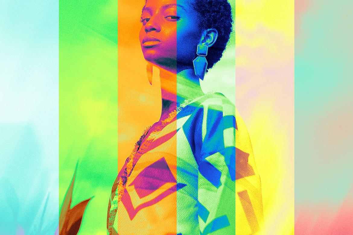 Acid Motion Poster Photo Effect