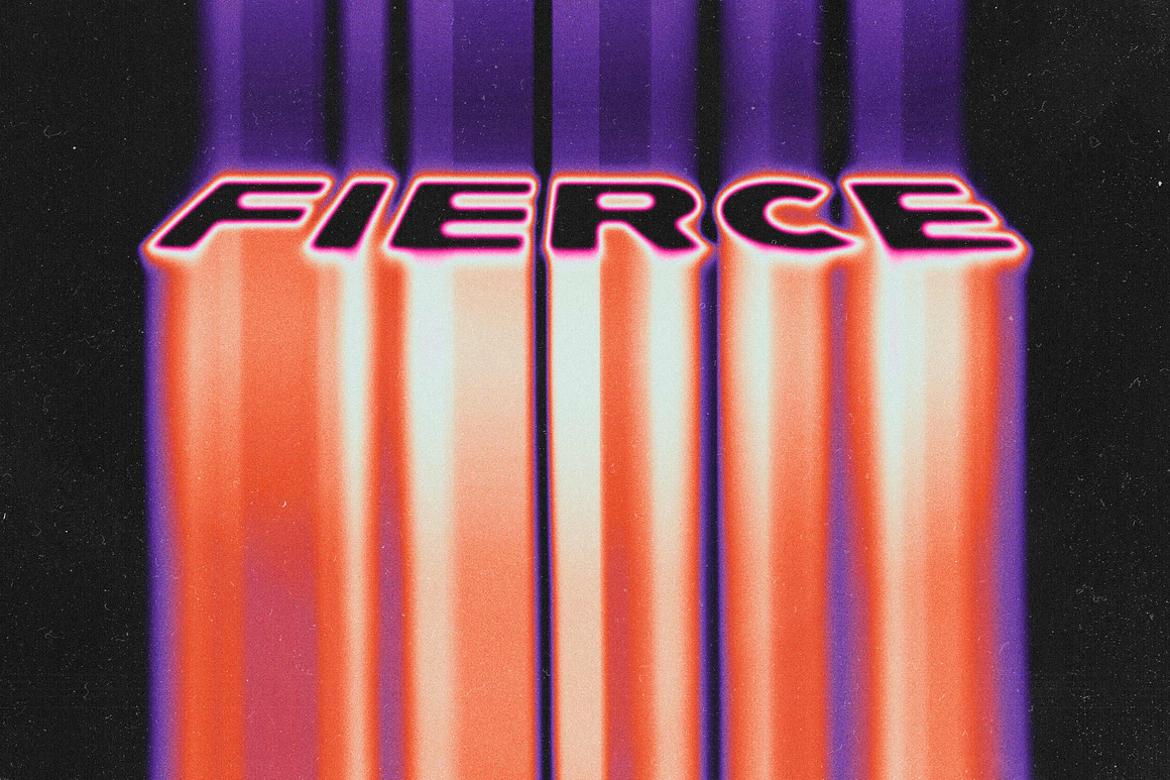 Bright Floating Text Effect
