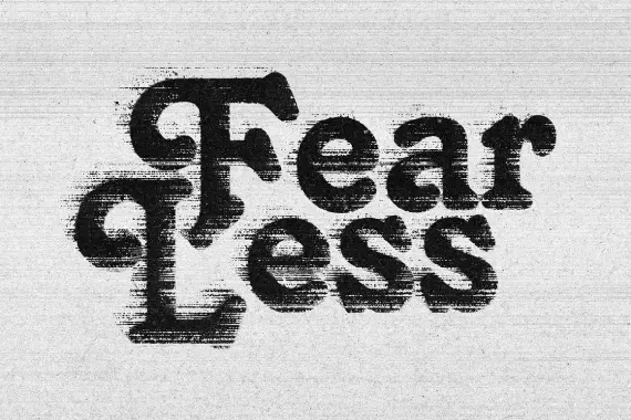 Distort Scan Text & Logo Effect