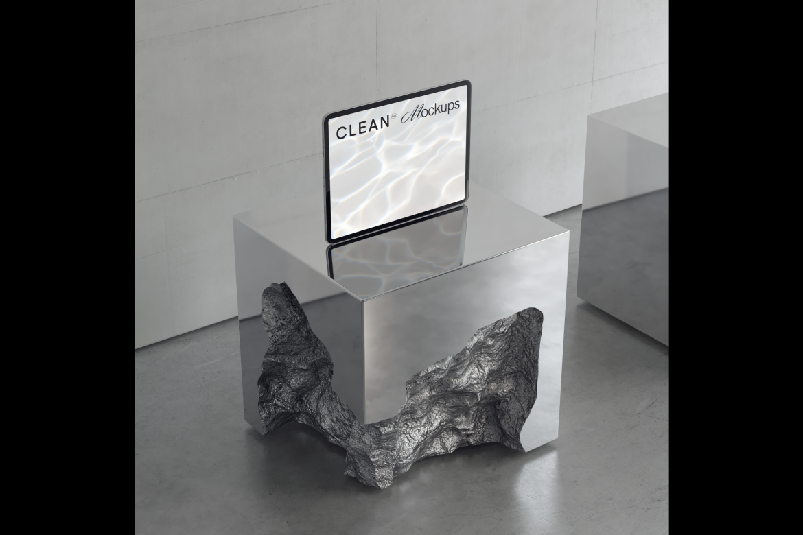 iPad Pro Metal Cube 3