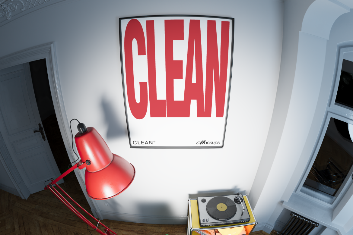 Fish eye Poster 4 lights