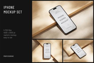 iPhone Mockup Set