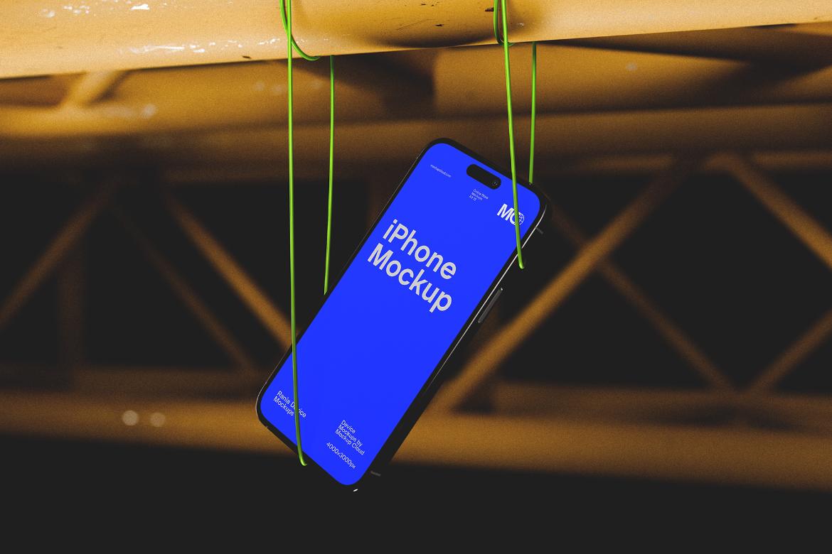 iPhone Pro Mockup Scene 01 / Rania Series