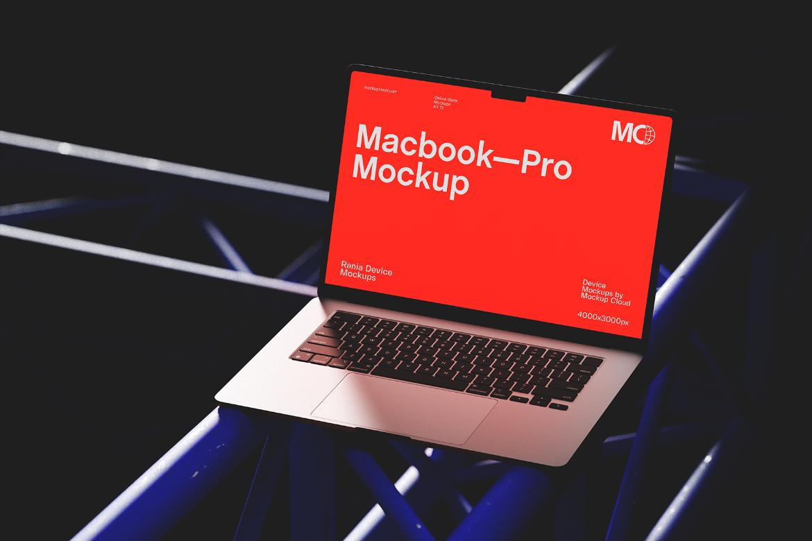 MacBook Pro Mockup Scene 03 / Rania Series