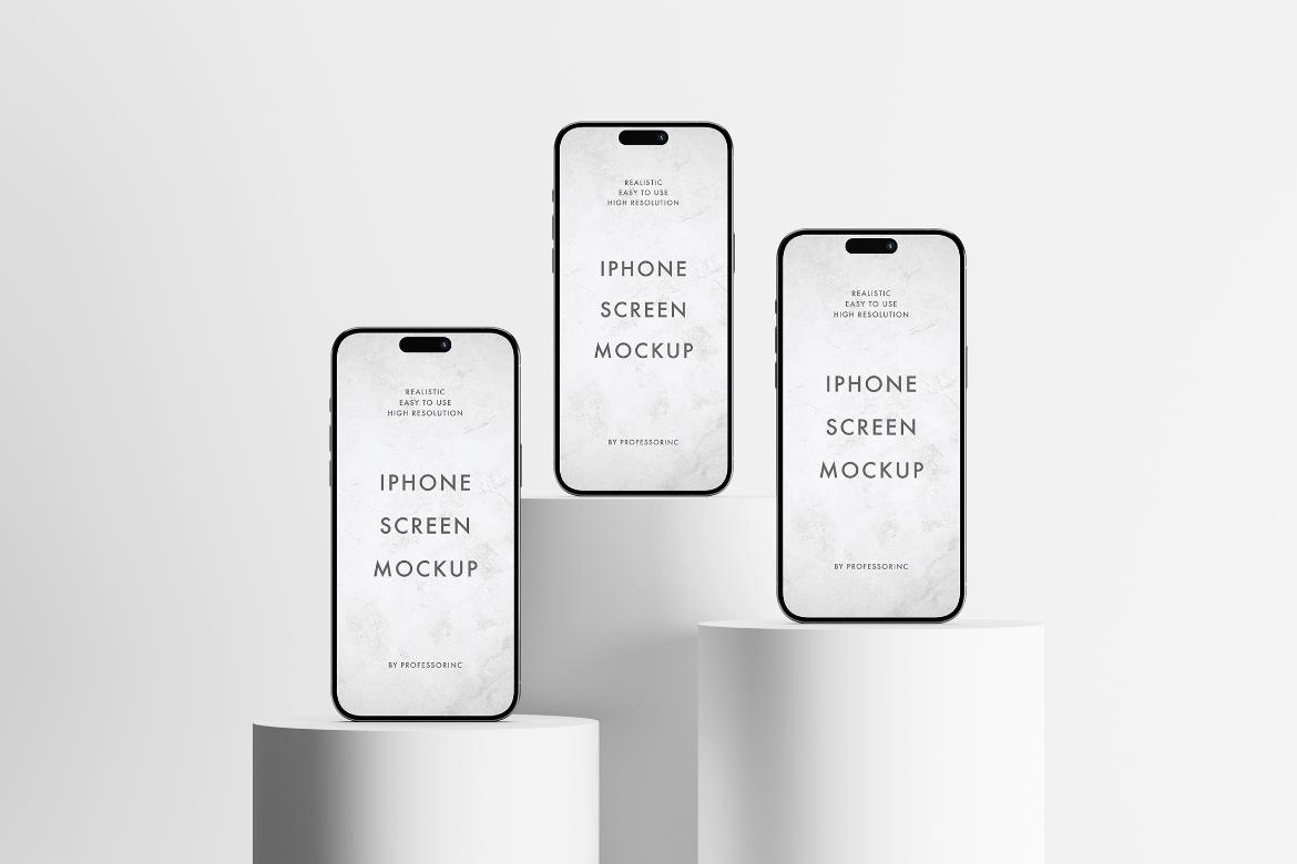 Apple iPhone 15 Pro Max Mockup