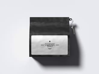 Small Coffee Bag Free Mockup