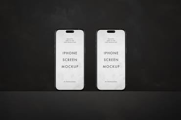 iPhone 15 Pro Max Mockup 