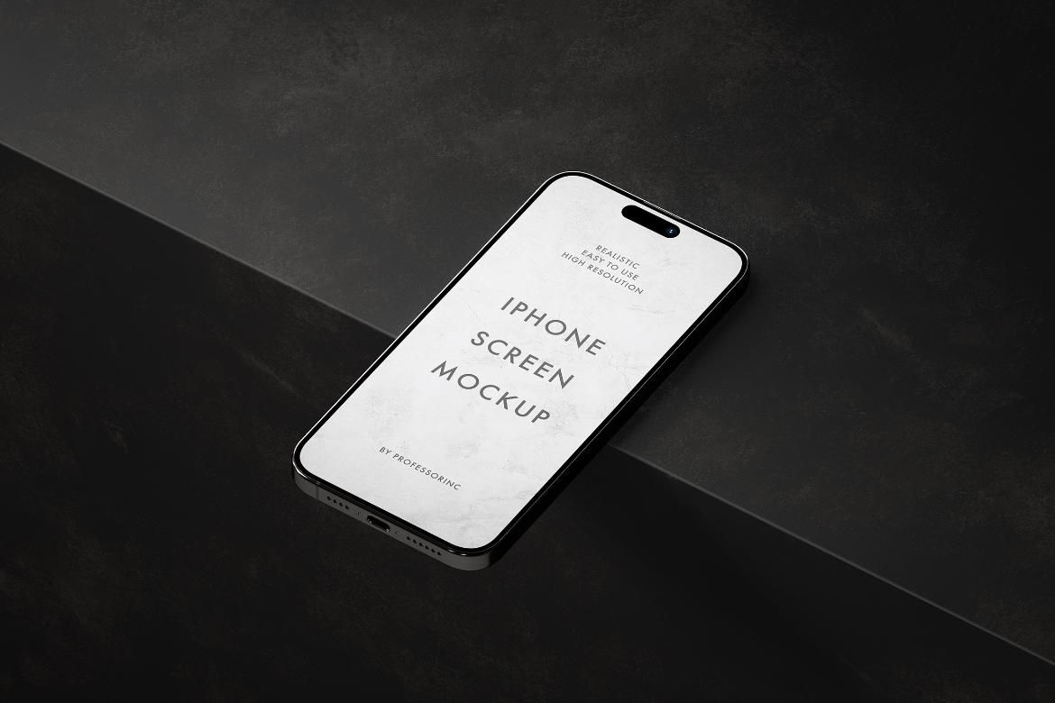 iPhone 15 Pro Max Mockup