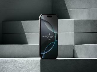 iPhone 16 Pro - Slab Series Free Mockup