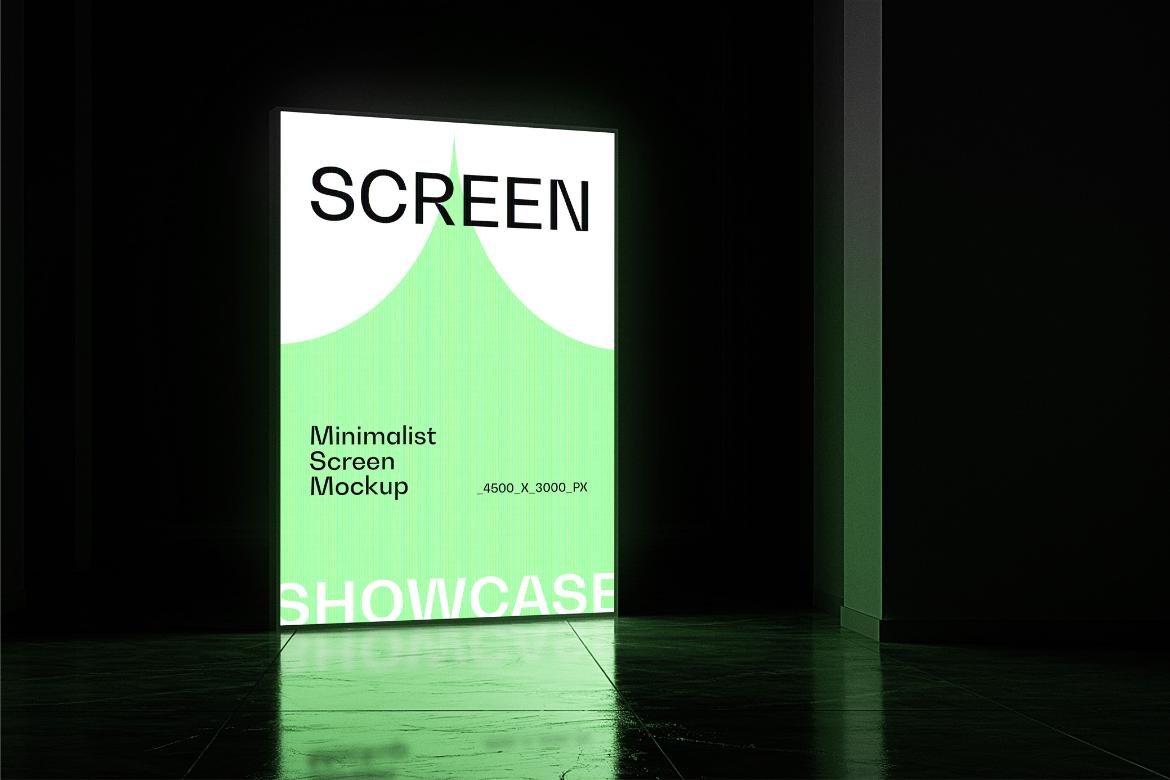 Vertical Screen Mockup