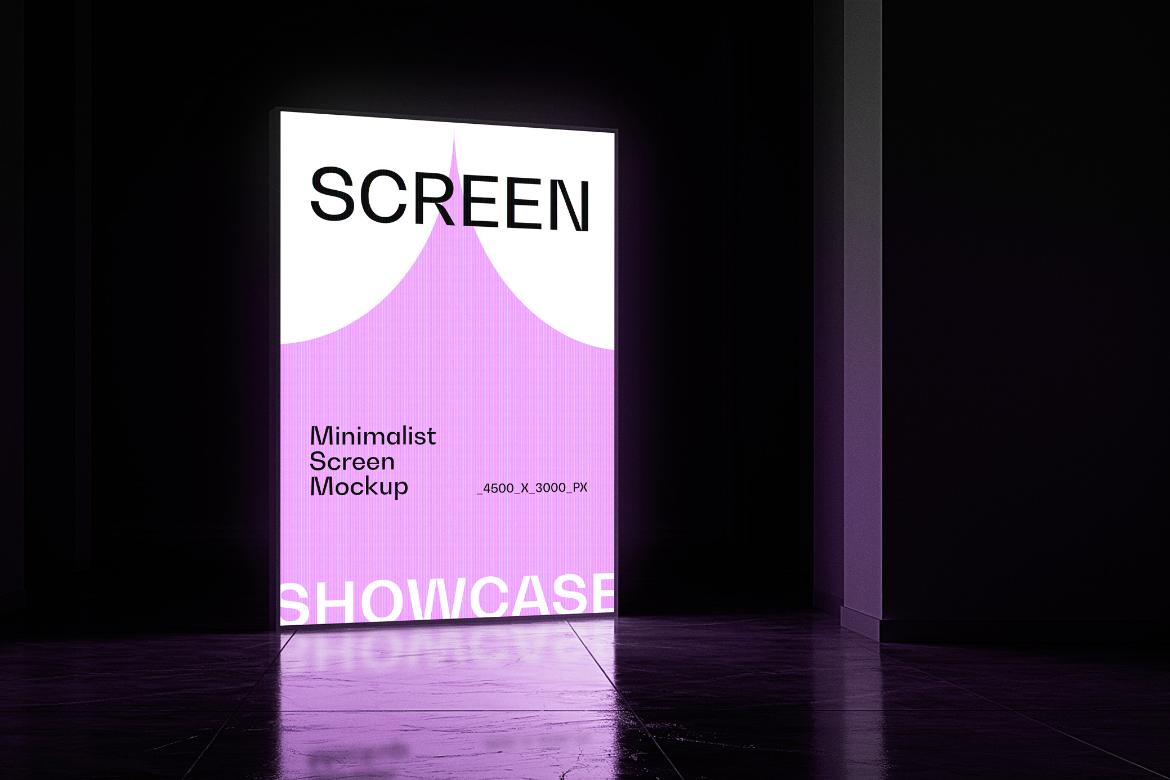 Vertical Screen Mockup
