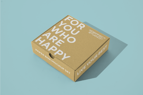 Paper Box Mockup Set (NE18)