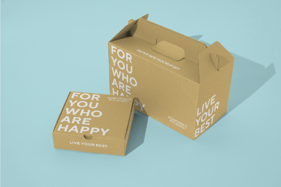 Paper Box Mockup Set (NE18)