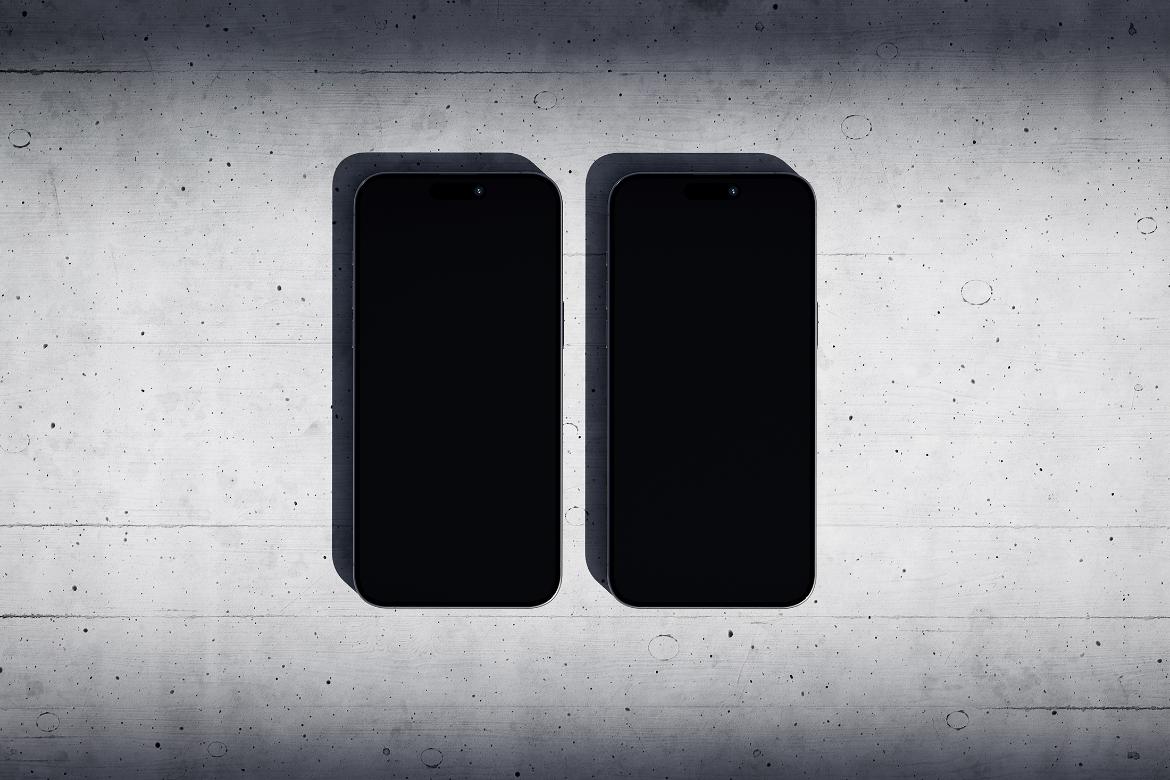 iPhone Pro Max Mockup Set