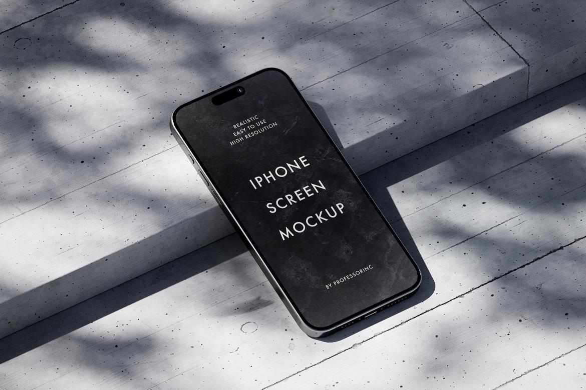 iPhone Pro Max Mockup Set