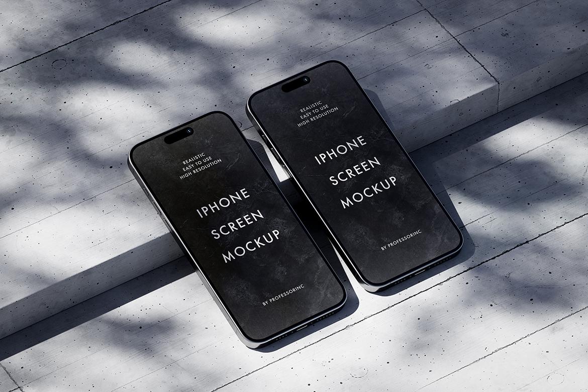 iPhone 15 Pro Max Mockup