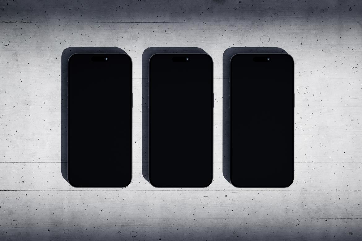 iPhone Pro Max Mockup Set