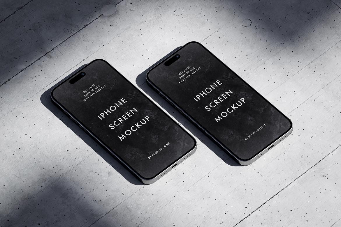 iPhone 15 Pro Max Mockup