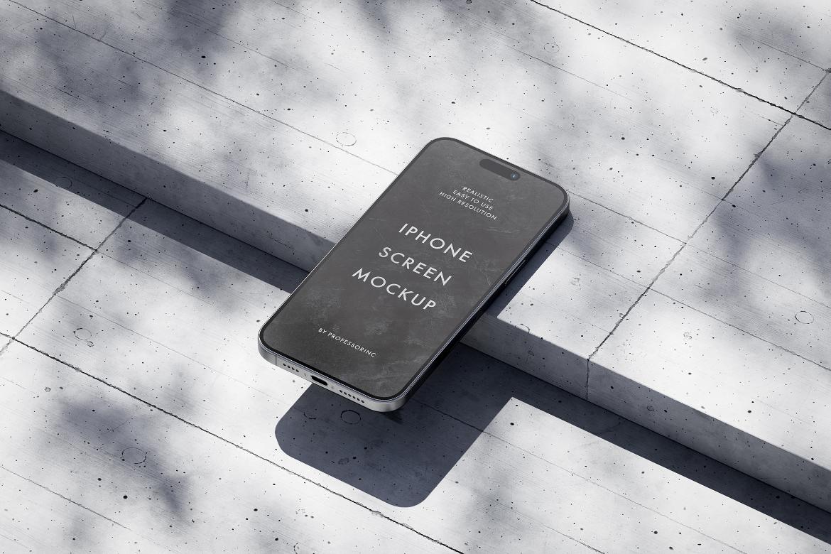 iPhone 15 Pro Max Mockup
