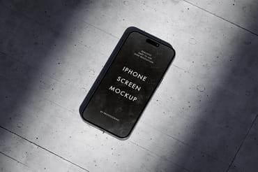 iPhone 15 Pro Max Mockup