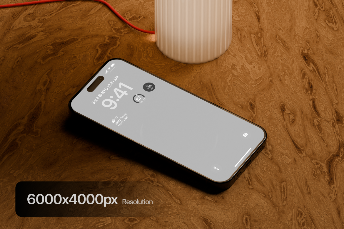 iPhone 16 Pro Mockup Bundle