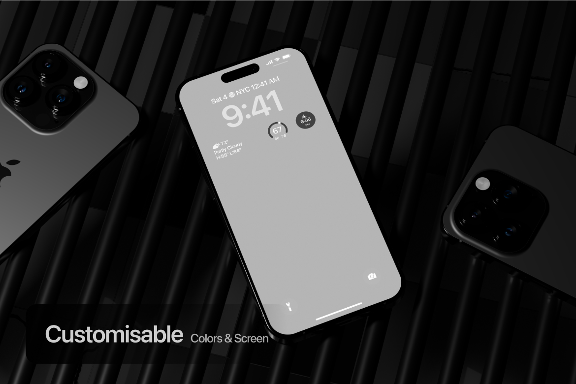 iPhone 16 Pro Mockup Bundle
