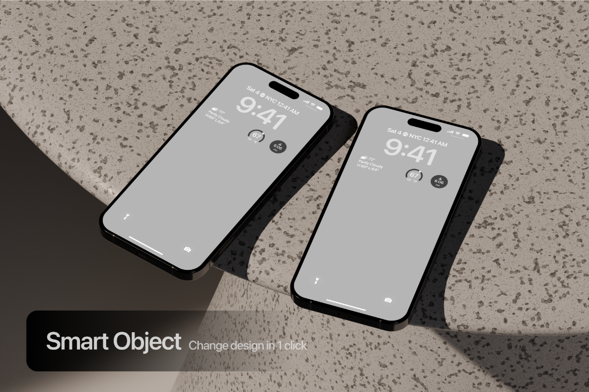 iPhone 16 Pro Mockup Bundle