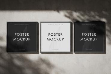 Square Poster Mockup