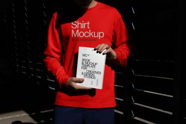 Book and Shirt Mockup Scene Raw-05-01