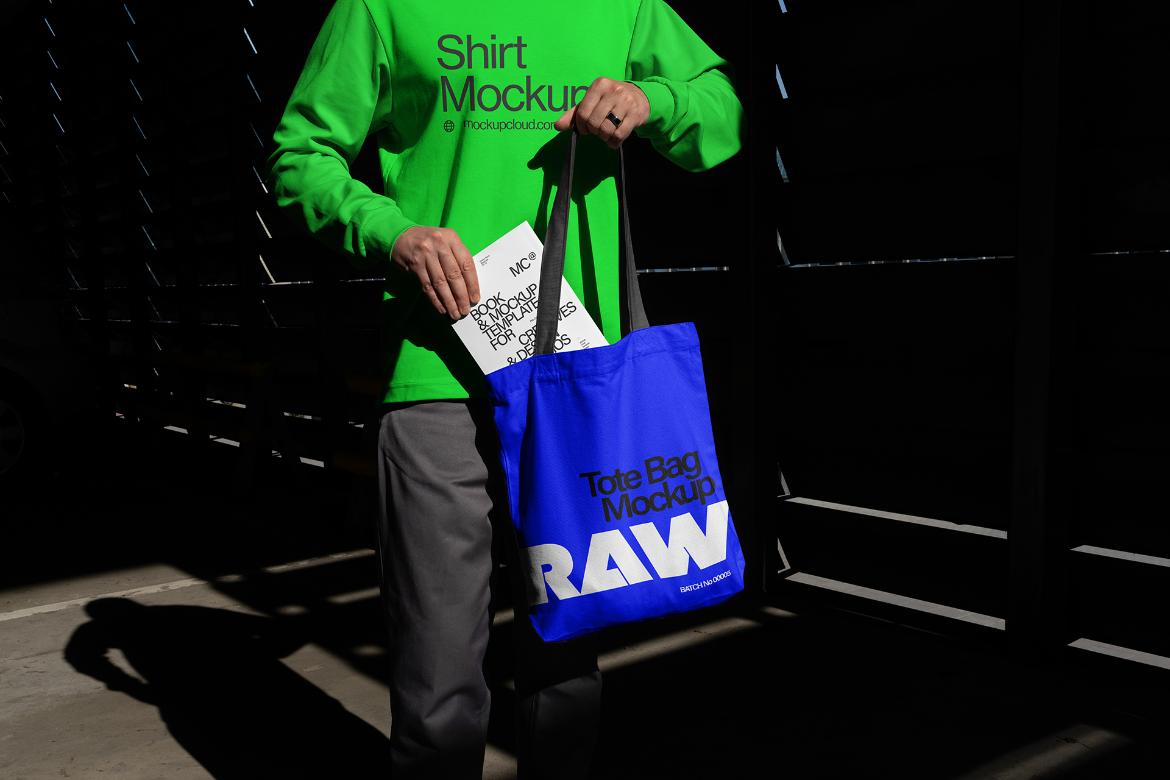 Tote Bag and Book Mockup Scene Raw-05-02