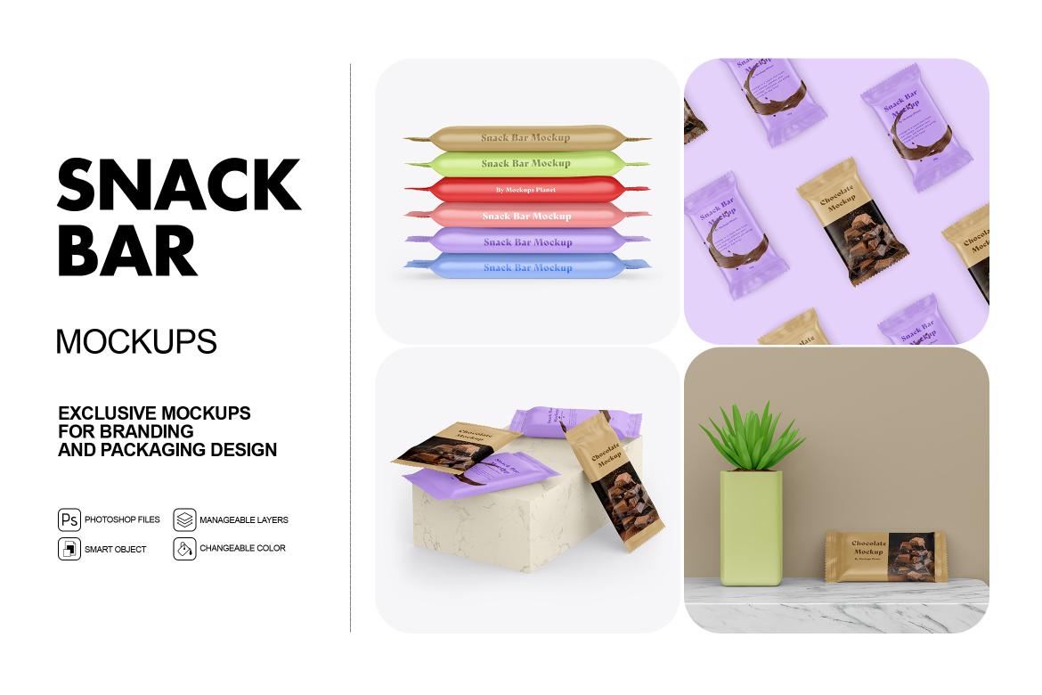 Snack Bar Mockups