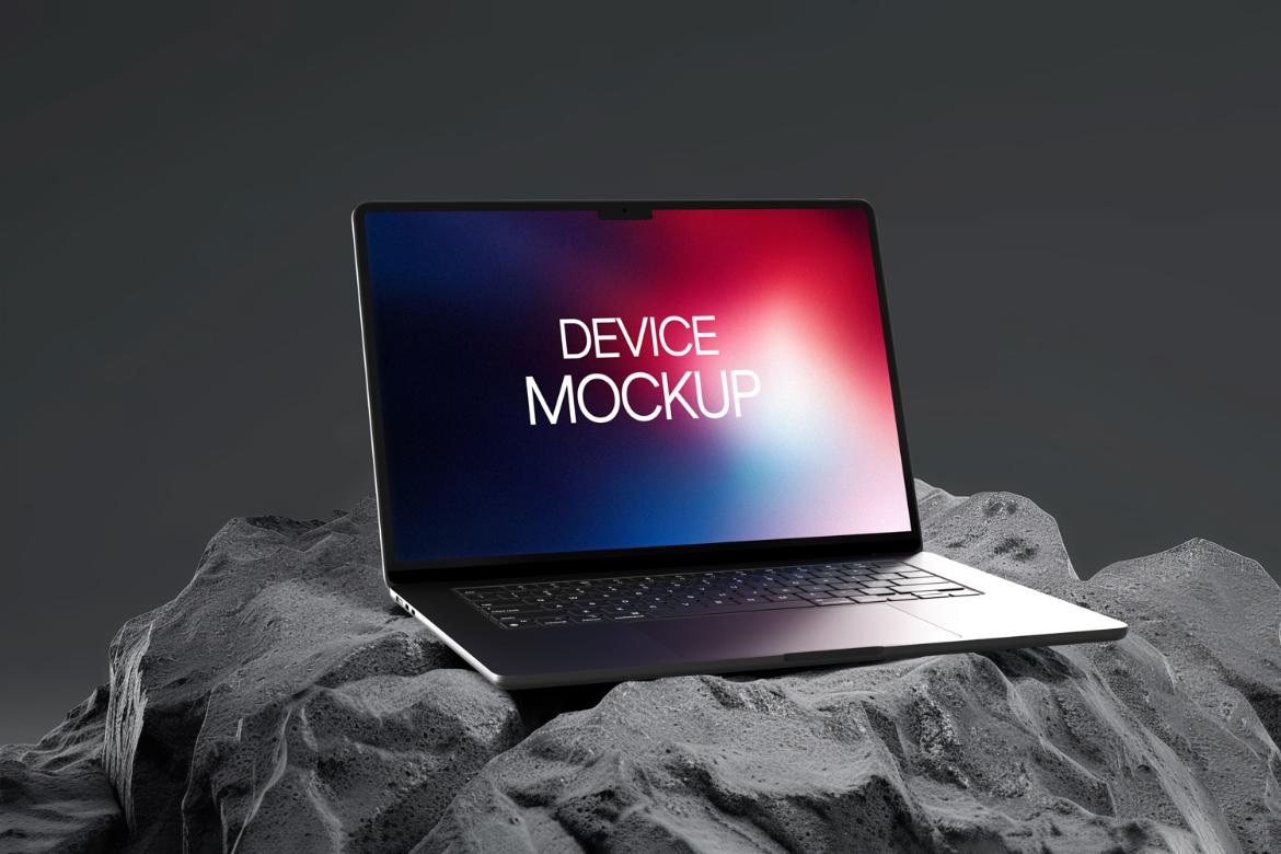 Mac book Laptop Mockup