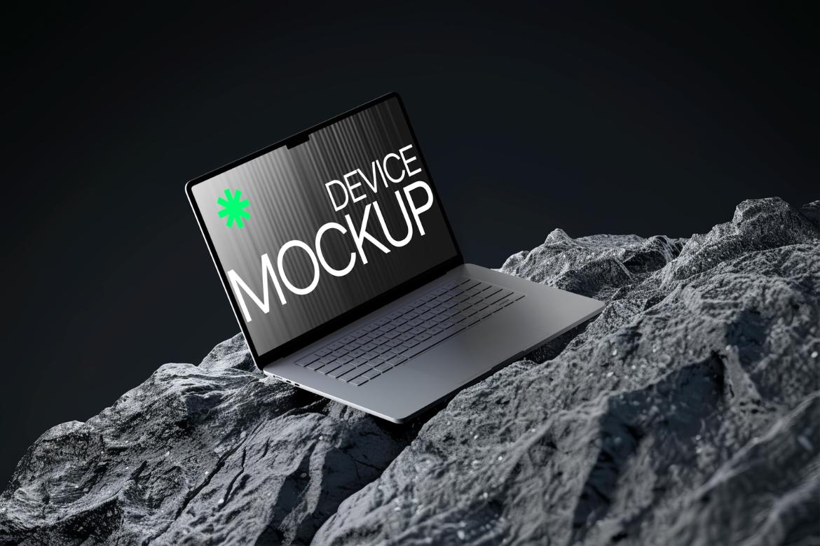 Mac book Laptop Mockup