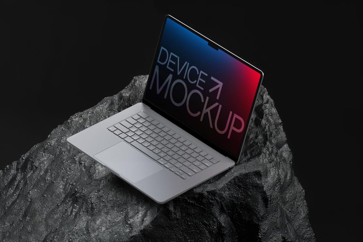 Mac book Laptop Mockup