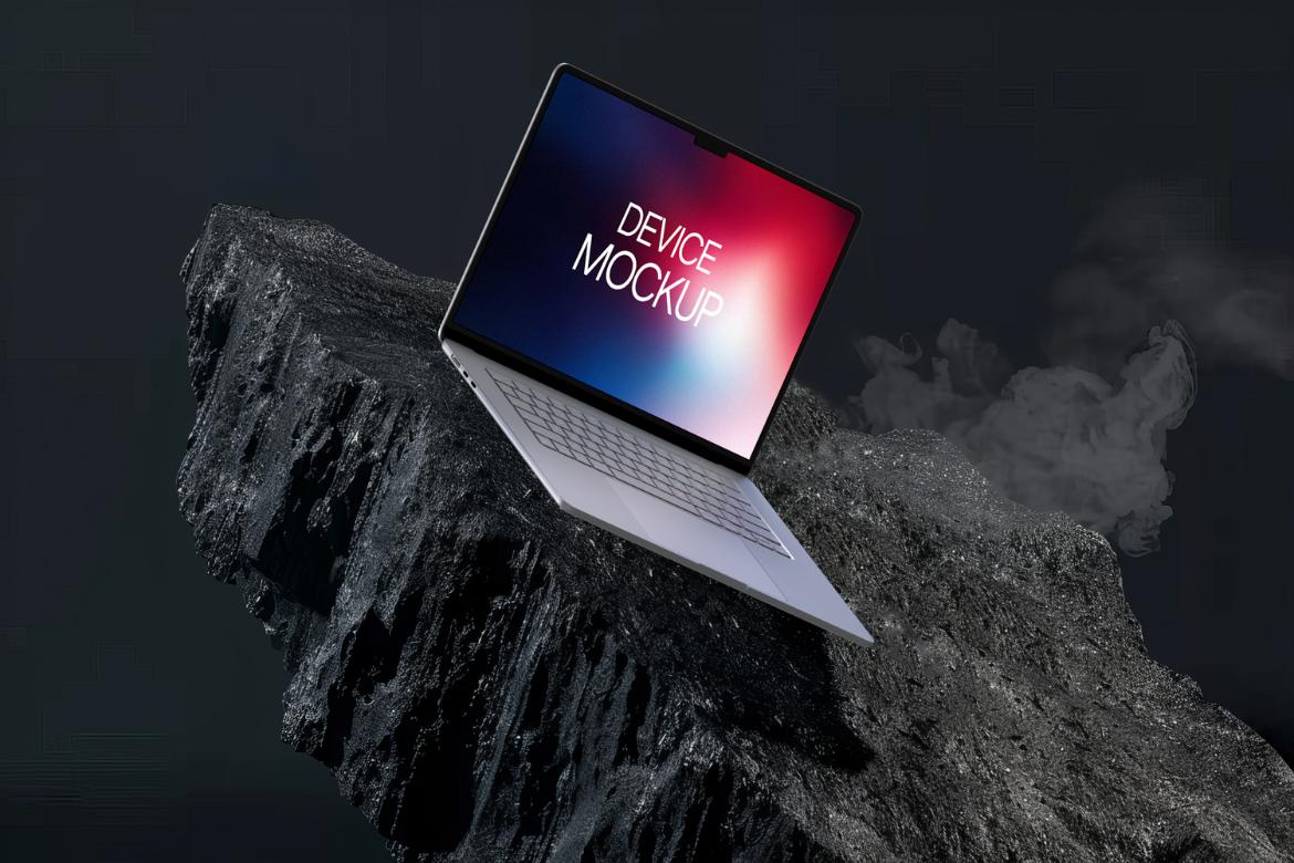 Mac book Laptop Mockup