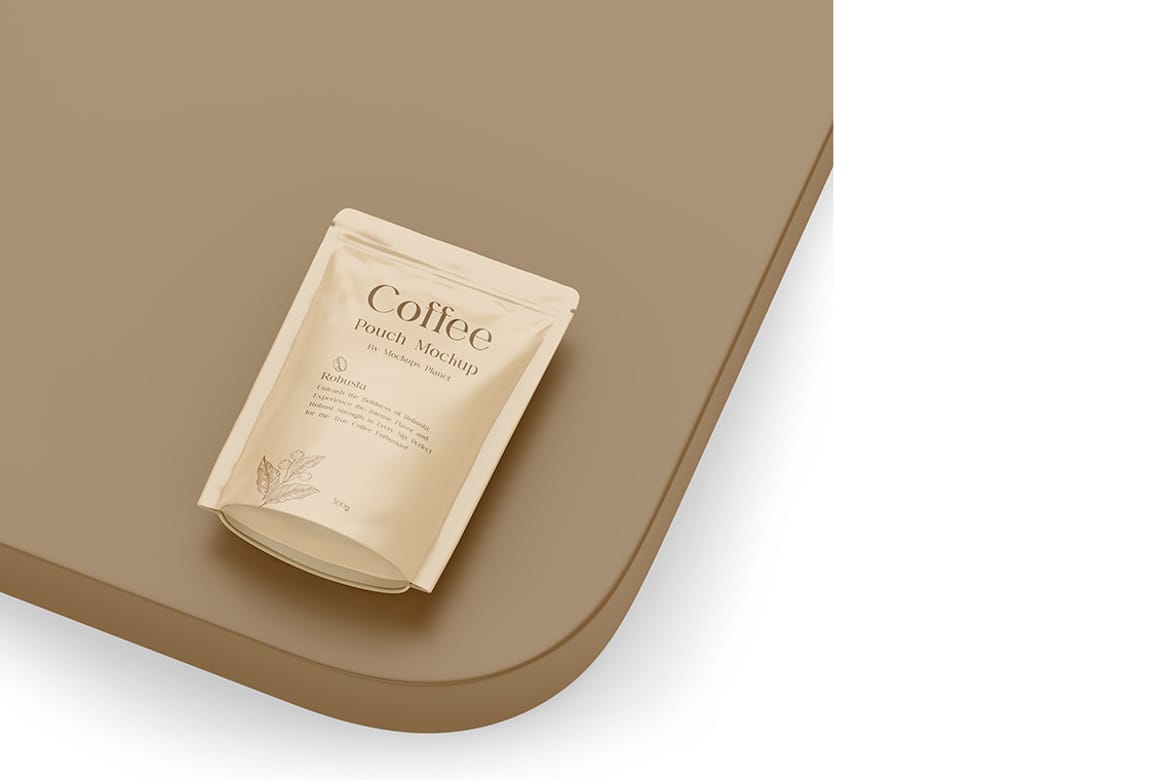 Coffee Pouch Mockups
