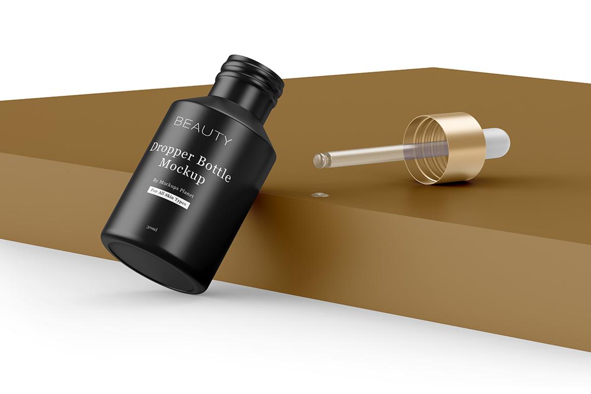 Dropper Bottle with Box Mockups